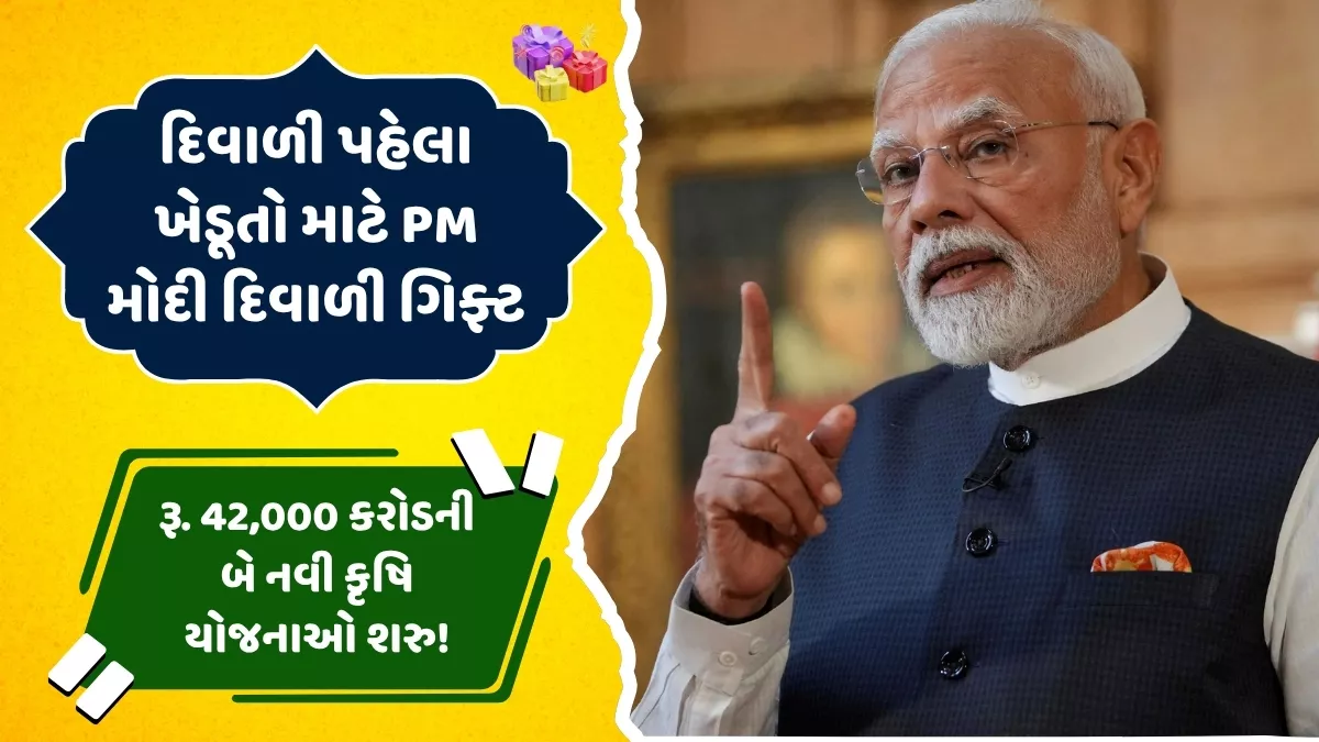 PM Modi Diwali Gift For Farmers